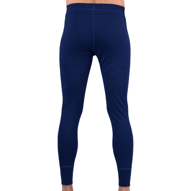 MERIWOOL Mens Base Layer 100% Merino Wool Thermal Pants Navy - Image 2